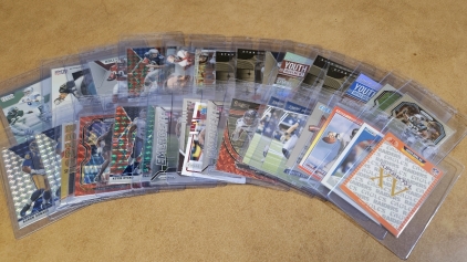 Baseball Cards in Sleeves