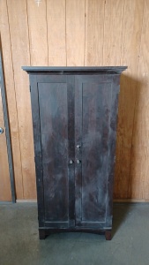 Wood Cabinet with Key