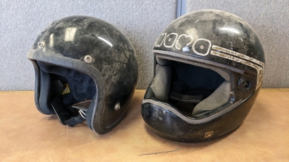 Vintage Motorcycle Helmets