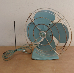 Vintage Metal General Electric Fan