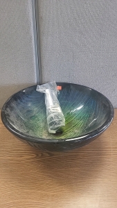 Very Nice Bowl Style Bathroom Sink with Drain