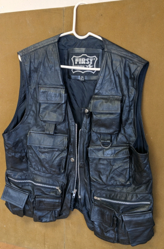 Men's XL Leather Vest