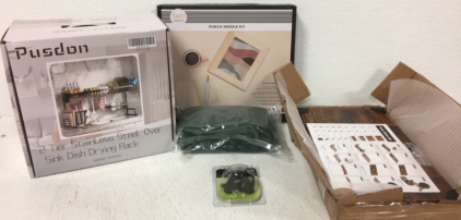 Pusdon-Dish Drying Rack-Shelfing-Needle Kit and More