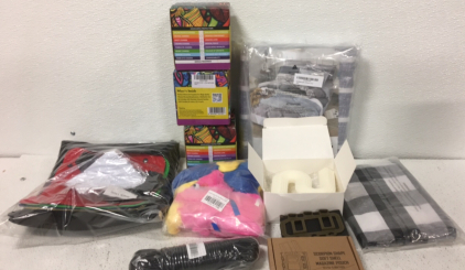 (3) Box&rsquo;s Of 100 Candles-Blanket/Table Cover-Rope-(2) Scorpion Magazine Pouches and Much More