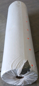 Roll Of Gray Fiber Carpet Pad