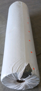 Roll Of Gray Fiber Carpet Pad