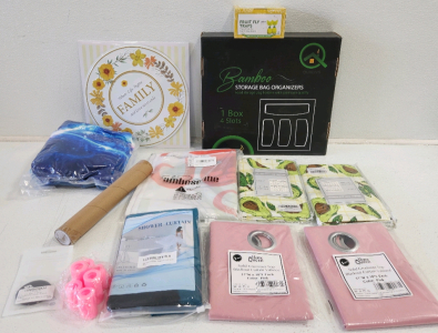 Ziplock Organizer, Fruit Fly Trap, Plush Blanket, Curtains, Shower Curtain And More