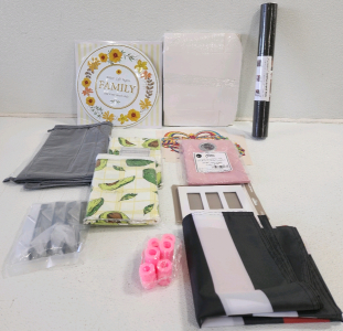 Curtains, Fire Fighter Flag, Leather Repair Tape, Posters, Boxes And More