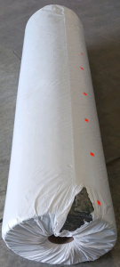 Roll Of Gray Fiber Carpet Pad