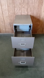 2-Drawer Metal File Cabinet