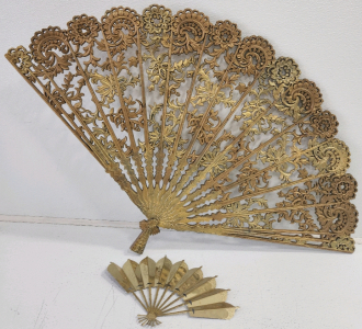 (2) Decorative Fans