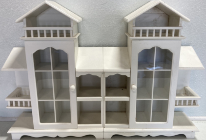 Foldable House Shaped Display Shelf