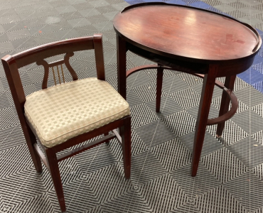 Phone Table and Chair