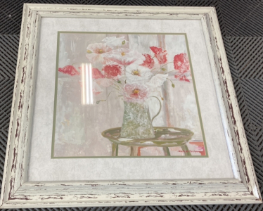 Framed Floral Print