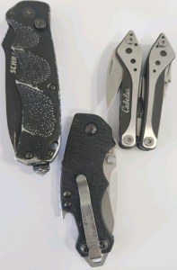 (3) Pocket Knifes