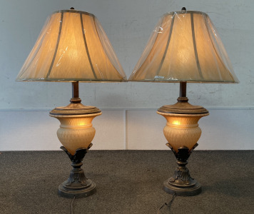 (2) New Table Lamps- Both Work