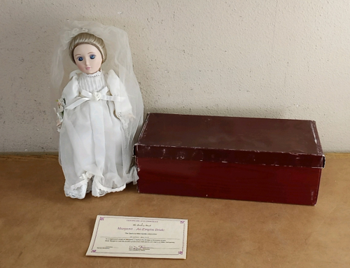 Danbury Mint "Brides of America" Collectible Doll with Certificate of Authenticity