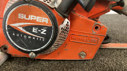 Homelite Super E-Z Chainsaw Hard Competition Please Inspect For Condition