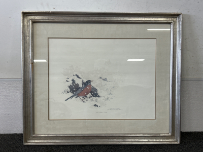 30.5&rdquo;x 25.5&rdquo; Framed Wall Art &ldquo;April Squall&rdquo; by Heather Dieter Bartmann Please Inspect