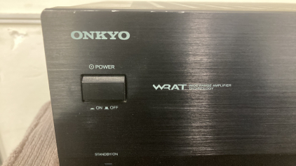 Onkyo 100W Amp No Power Cords Not Tested Please Inspect