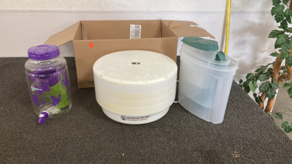 Dehydrator Juice Jug Storage Containers Please Inspect