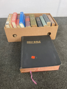 Box Of Books & Bible