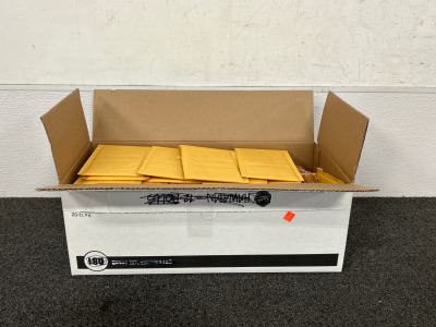 Box of Padded Envelopes 4x8 Please Insepct