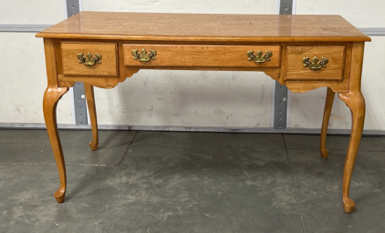 3 Drawer Wooden Desk 52&rdquo;x 26&rdquo;x 30&rdquo;