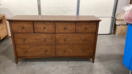 8 Drawer Dresser 35&rdquo; Tall 63&rdquo; Long Please Inspect