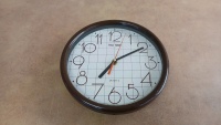 9.5" Diameter Wall Clock