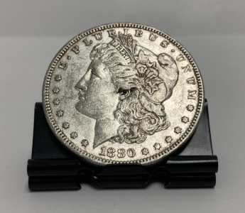 1880 Morgan Silver Dollar— Verified Authentic