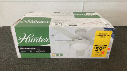 Hunter Germantown Indoor Ceiling Fan- New In Box