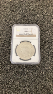 1922 PCGS MS64 Peace Dollar