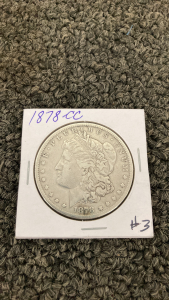 1878-CC Morgan Dollar