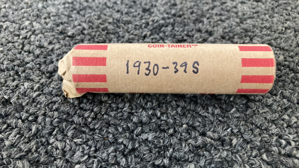 1930-39S Wheat Penny Roll