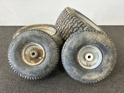 Set of Riding Lawnmower Tires Please Inspect