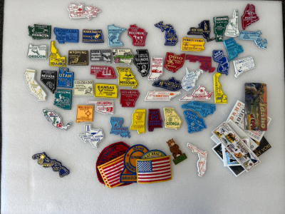 United States Magnets and Badges