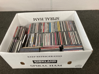 Box of cd&rsquo;s