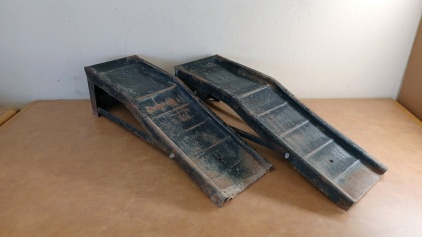 Pair of 34" Metal Ramps