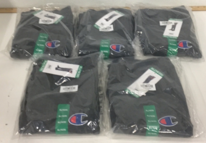 (5) Pairs Of Brand New Champion Youth Joggers Size XL (18/20)