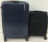 (1) Samsonite 30” x 18” x 12” Hard Shell Luggage Bag (1) Ricardo Beverly Hills Lightweight Carry On Bag With Wheels