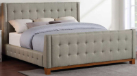 Craft Main Upholstered King Bed Frame Set