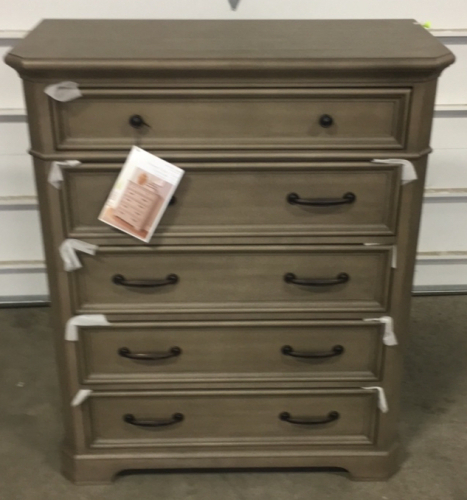 Northridge Home 5-Drawer Gray Dresser