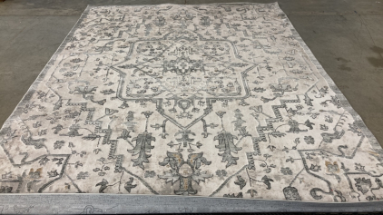 7&rsquo;10&rdquo; x 10&rsquo; Gray/Beige Area Rug