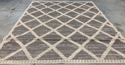 7’10” x 10’ Tan Indoor/Outdoor Area Rug