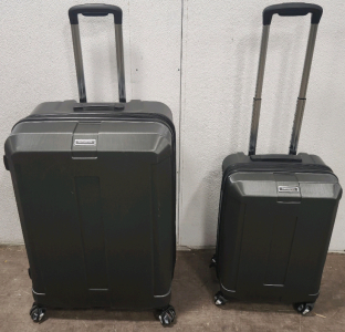 (2) Samsonite Hard Case Suite Cases