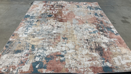 7’10” x 9’10” Multicolor Calvin Klein Area Rug