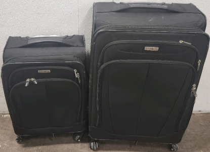 Samsnite 2pc Black Suite Case Set