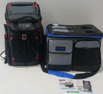 (2) Titan Fabric Coolers