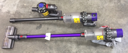 (3) Dyson Vacuum With Accesories